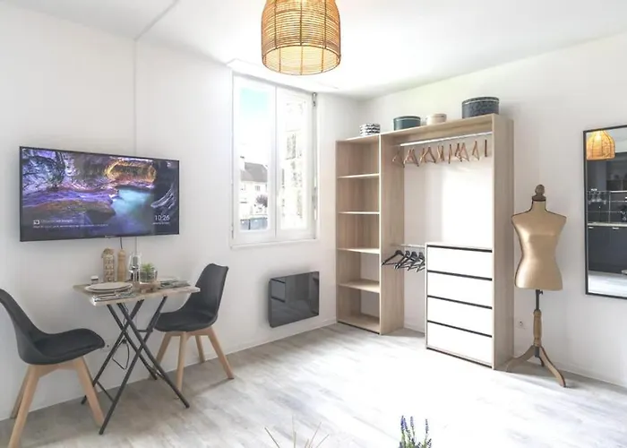 L'authentique *studio *parking Prive* *wifi*calme Lourdes